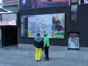 Information board at the valley station