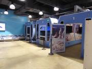 Entrance area of the ski hall Big Snow American Dream