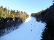 Start of the valley run