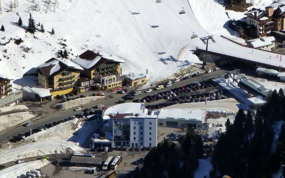 Obertauern: access to ski resorts and parking at ski resorts – Access, Parking Obertauern