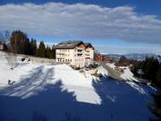 Hotel Norge directly on the slope
