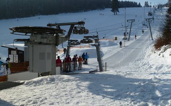 Skiing in Mehlmeisel