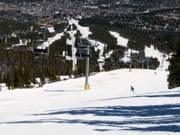 Crystal downhill run