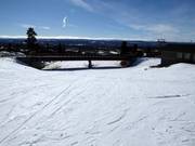 Västbacken downhill run with road underpass