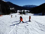 Children's ski course at the Lyralift