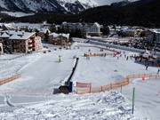 Beginner area in Celerina