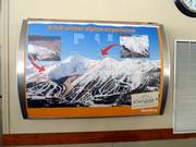 Slope map in the restaurant