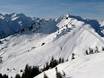 Allgäu Alps: size of the ski resorts – Size Walmendingerhorn/Heuberg – Mittelberg/Hirschegg