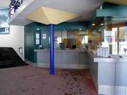 Well-maintained ticket offices at the Furtschellas valley station