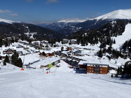 Carinthia (Kärnten): accommodation offering at the ski resorts – Accommodation offering Turracher Höhe