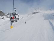 Slope below the Ostafa chairlift