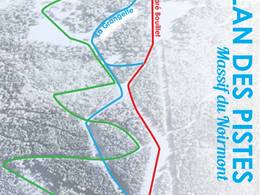 Trail map Mouthe – Massif du Noirmont