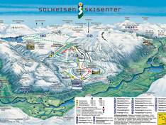 Trail map Solheisen