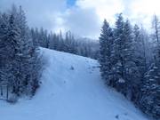 Challenging slope for experts