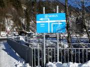 Ski bus between Viehhofen and Saalbach
