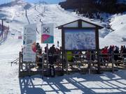 Information in the ski resort of Cerler