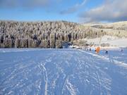 Easy and wide slope at the Mühlberglift