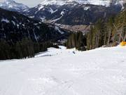 Difficult slope Vulcano