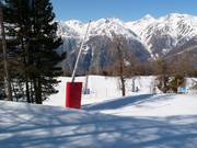 Comprehensive snowmaking in the ski area