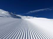 Very good slope grooming