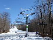 Mont Saint-Bruno Quadruple C - 4pers. Chairlift (fixed-grip)