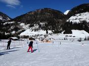 Practice lift at the valley station