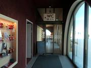 Well-maintained restrooms in the mountain restaurant La Motta