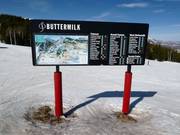 Slope information on Buttermilk Mountain