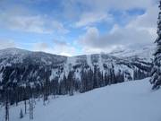 View from the summit to Silver King