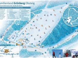 Trail map Grünberg – Obsteig