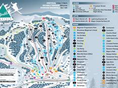 Trail map Marble Mountain – Steady Brook (Humber Valley)