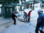 Assistance when boarding the chairlift