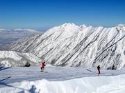 Start of the slope at the Aerial Tram