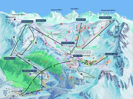 Trail map Melchsee-Frutt (Kerns)