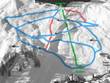 Trail map of the ski resort Tenna