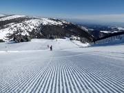 Perfect slope grooming in the Kopaonik ski resort