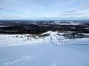 View from the ski resort of Ylläs