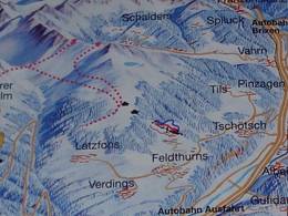 Trail map Feldthurns (Velturno)