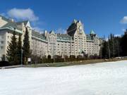 The Fairmont Chateau Whistler is located directly at the slopes