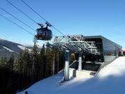 Priehyba-Chopok - 24pers. Funitel - wind stable gondola lift with two parallel haul ropes at a distance