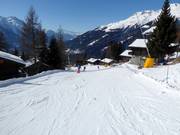 Easy valley run to Bellwald