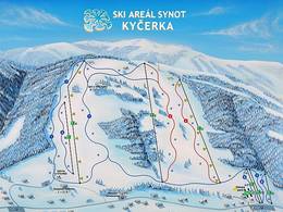 Trail map Synot Kyčerka