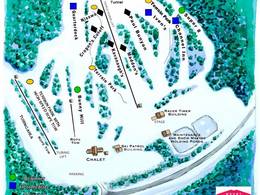 Trail map Mount Ski Gull