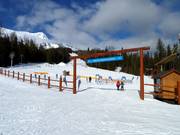 Beginner area of the Winter Sports School