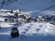 The district of Wirl in the municipality of Galtür, located directly at the ski area