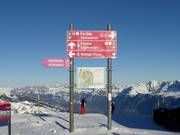 Signposting on the slopes