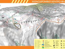 Trail map Falakro
