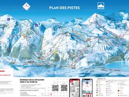 Trail map Tignes/Val d'Isère