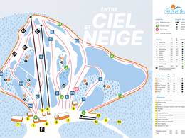 Trail map Mont Kanasuta