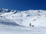Powder slopes and Heniokos A no. 6a ski route